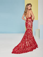 16468 Red/Nude back