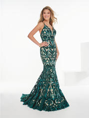 16468 Emerald/Nude front