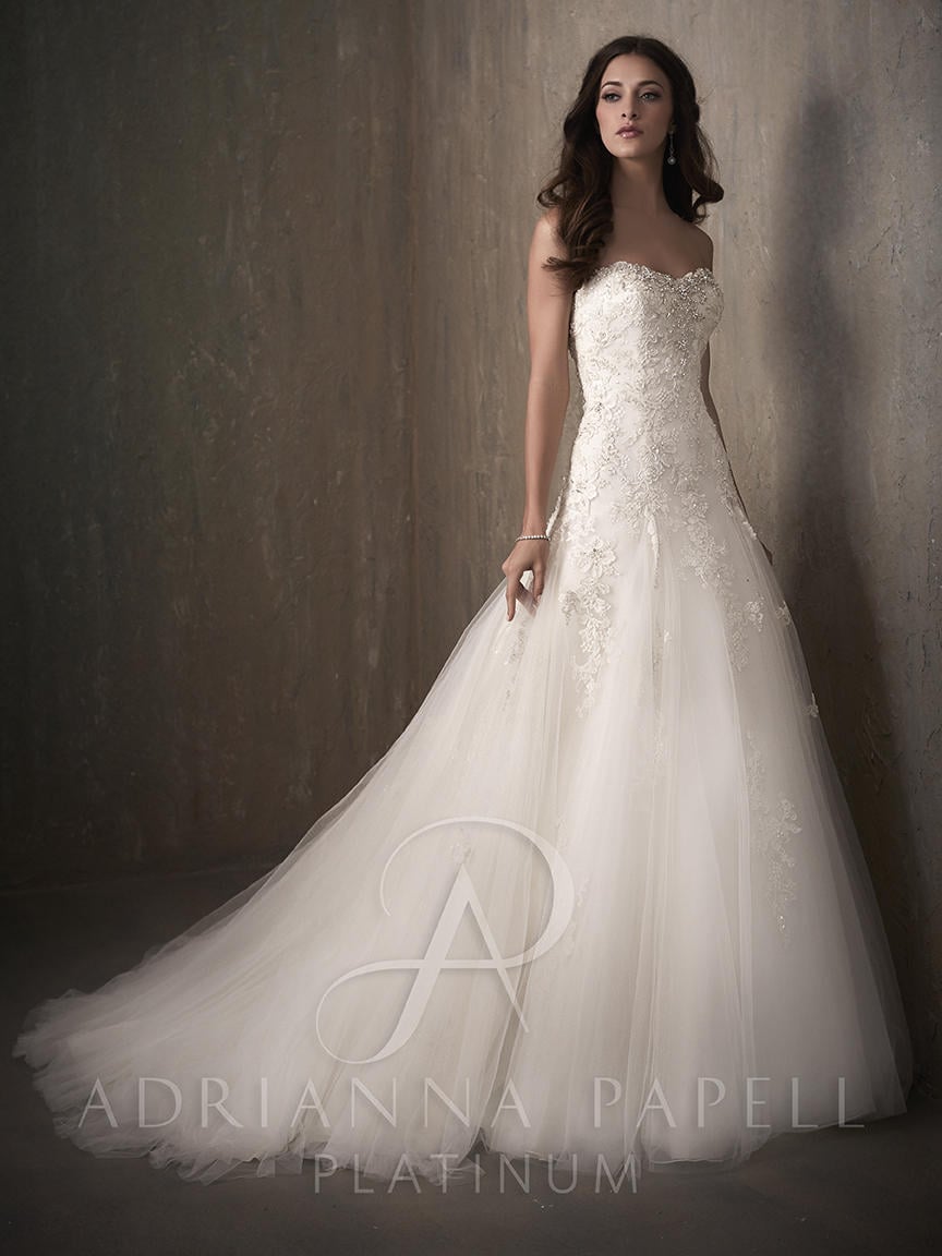 Adrianna Papell Platinum Bridal 31022