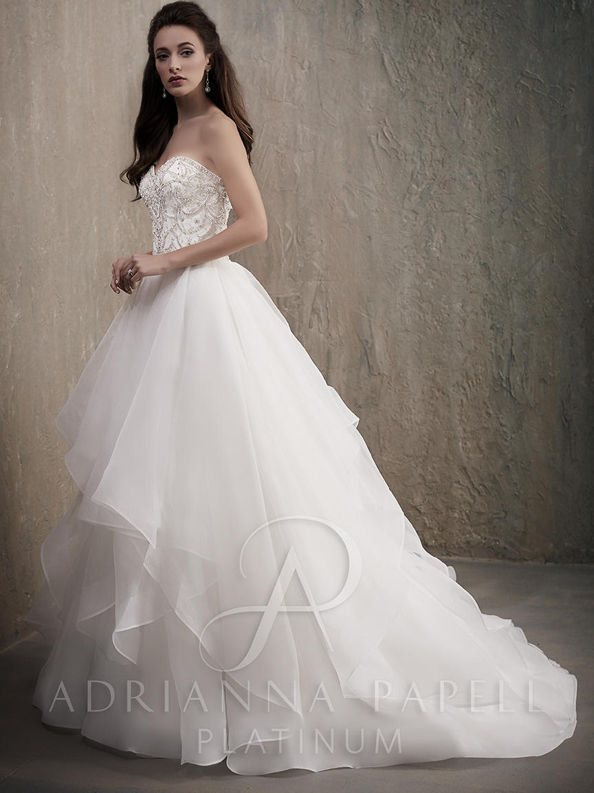 Adrianna Papell Platinum Bridal 31026