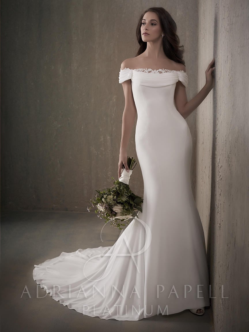 Adrianna Papell Platinum Bridal 31028
