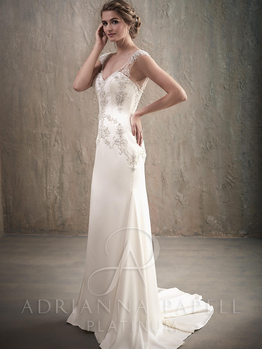 Adrianna Papell Platinum Bridal 31031
