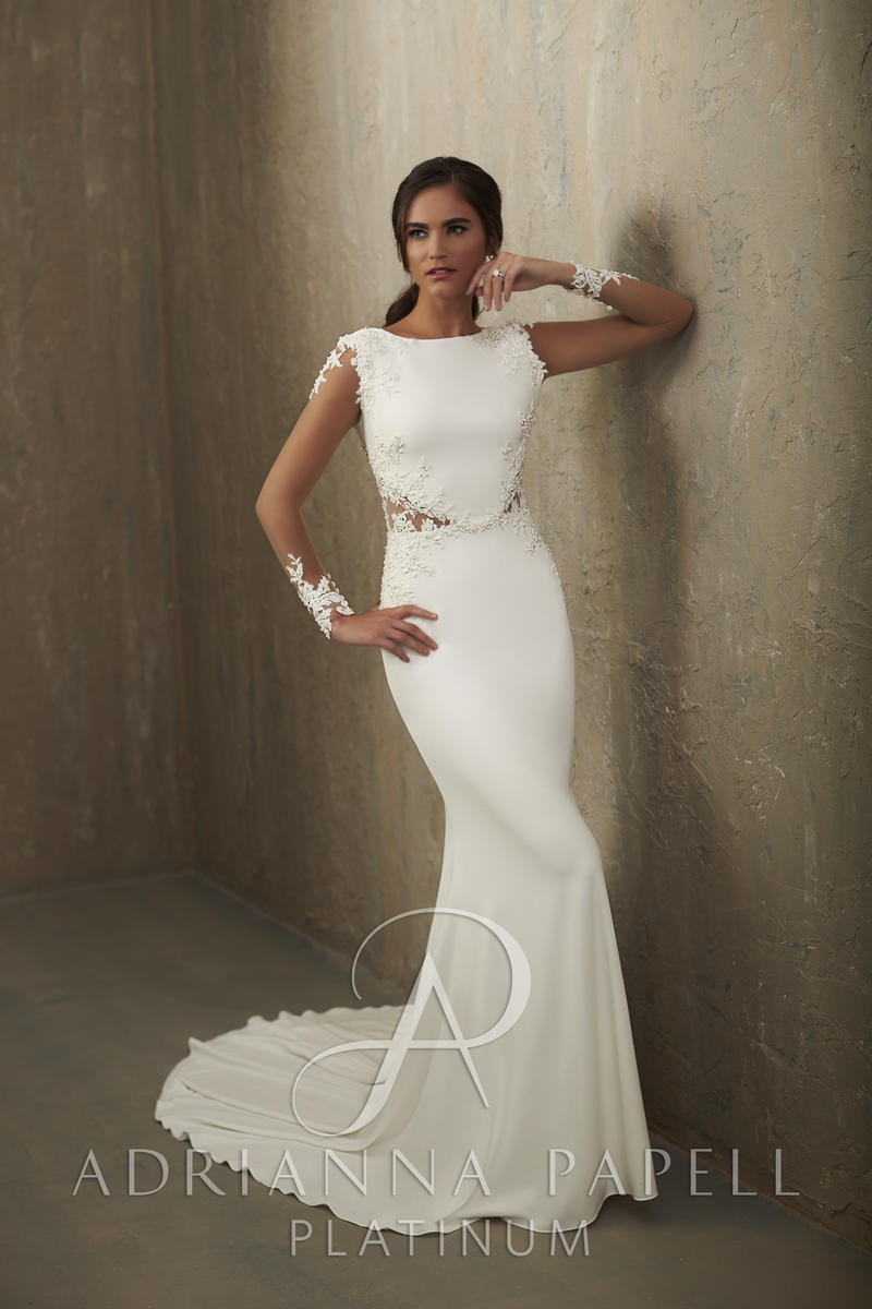 Adrianna Papell Platinum Bridal 31036