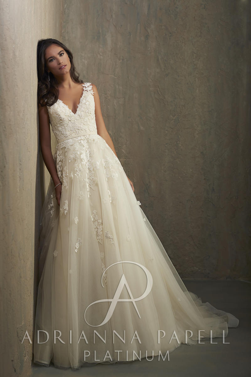 Adrianna Papell Platinum Bridal 31042