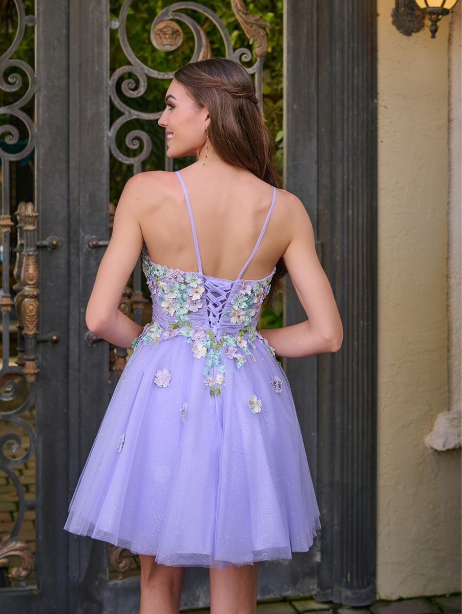 purple dama dresses Long dama dresses