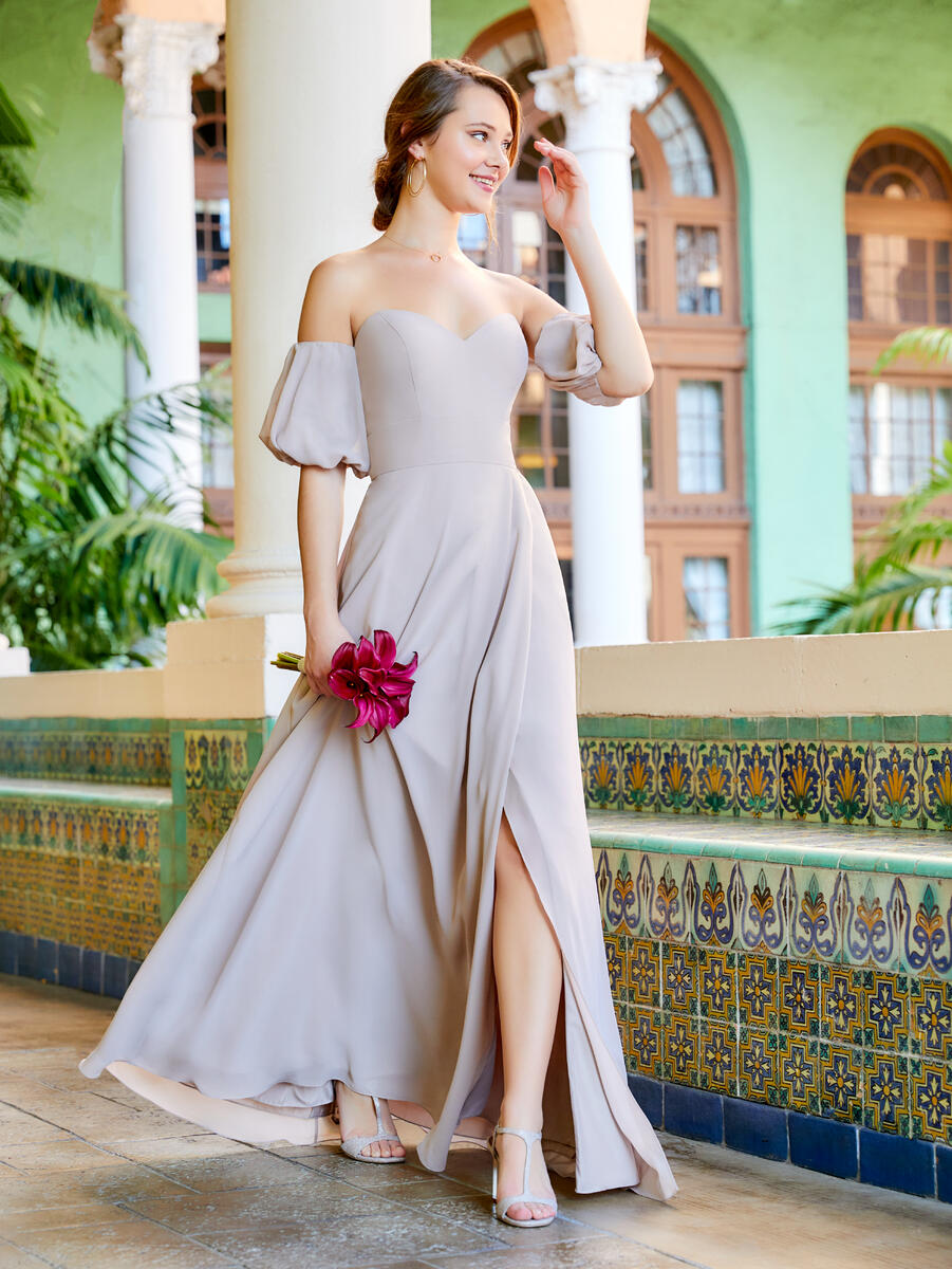 VCCICANY One Shoulder Bridesmaid Dresses for Wedding with Slit Ruched  Chiffon Evening Gown Size 0 Aqua at Amazon Women's Clothing store