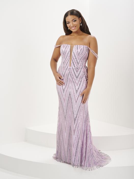 Tiffany Designs Plus Size Prom 16120