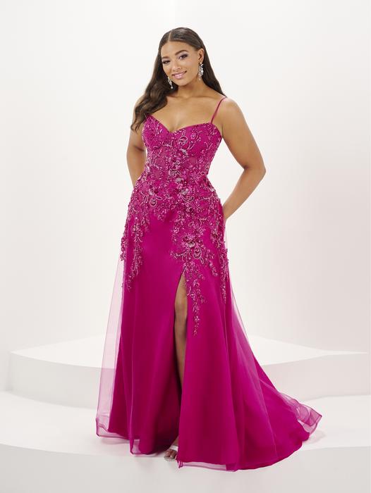 Tiffany Designs Plus Size Prom 16127