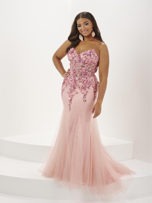 Tiffany Designs Plus Size Prom 16133