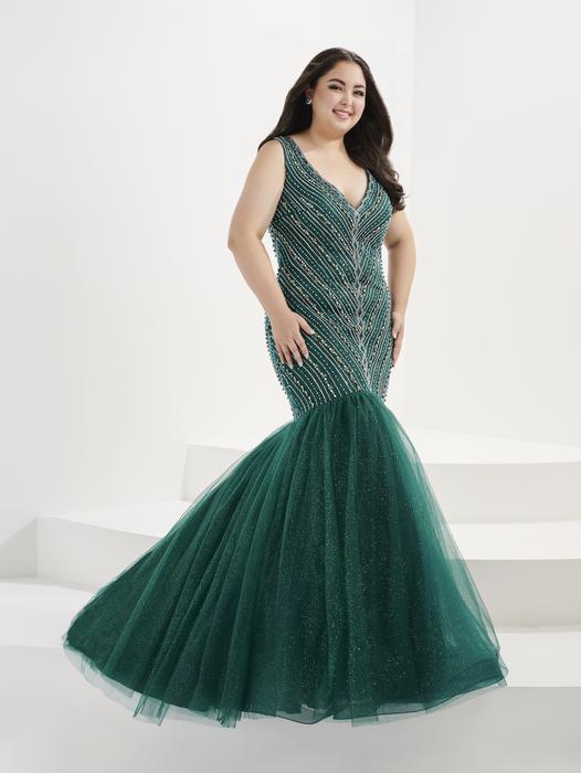 Tiffany Designs Plus Size Prom 16045