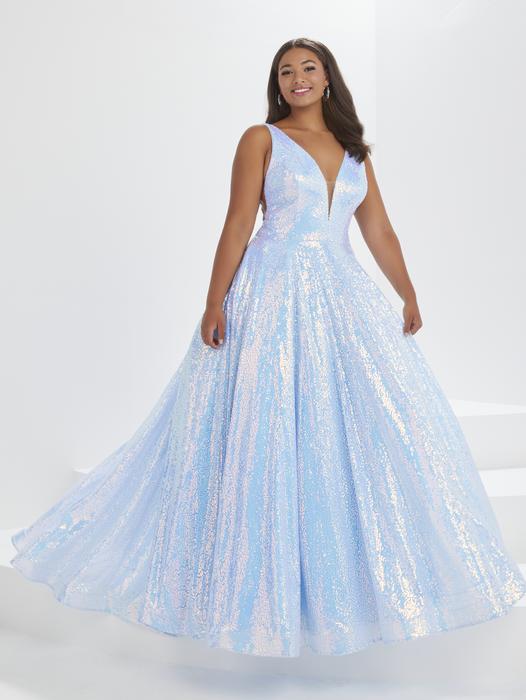 Tiffany Designs Plus Size Prom 16046