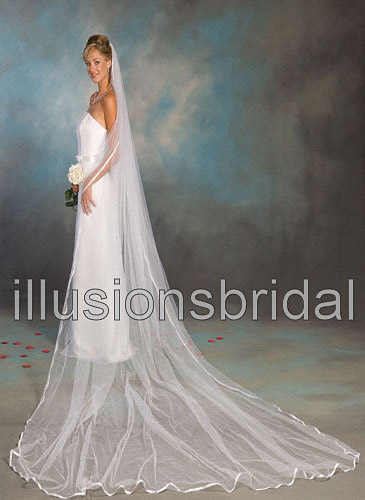 Illusions Wedding Veils 1-1441-3R