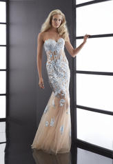 5095 Nude/Light Blue front