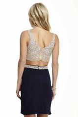 16564 Nude/Navy back