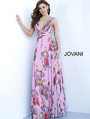 1032 Pink/Print front
