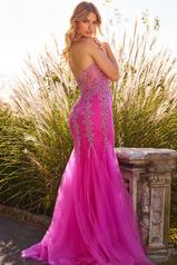 22538 Hot Pink/Silver back