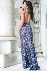 26533 Navy/Nude back
