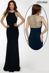 98633 Navy/Nude front