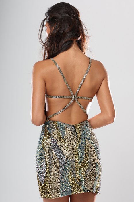 Jovani Short Evening Dress 52543