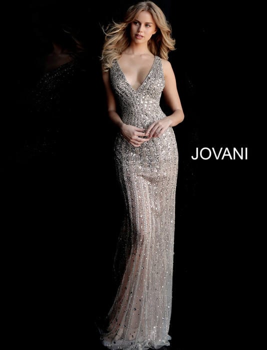 Jovani - Beaded Gown