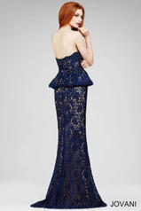 20790 Navy/Nude back