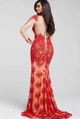 23075 Red/Nude back