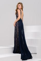 36096 Navy/Nude back