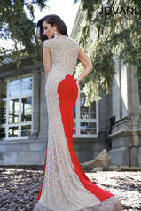 91207 Red/Nude back