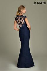 92204 Navy/Nude back