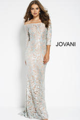 50996 Light Blue/Nude front