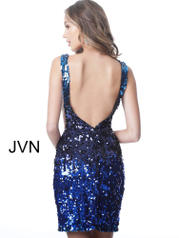 JVN3191 Blue/Multi back