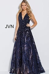 JVN60641 Navy/Nude front