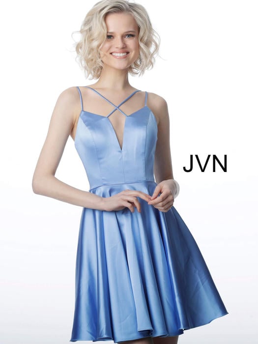 JVN by Jovani Short Formal Homecoming Cocktail Party Dress JVN2276