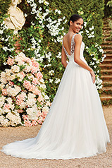 44166 Ivory/Silver/Nude back