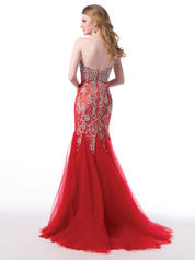 3696 Red/Nude back