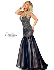 E1199 Navy/Nude front