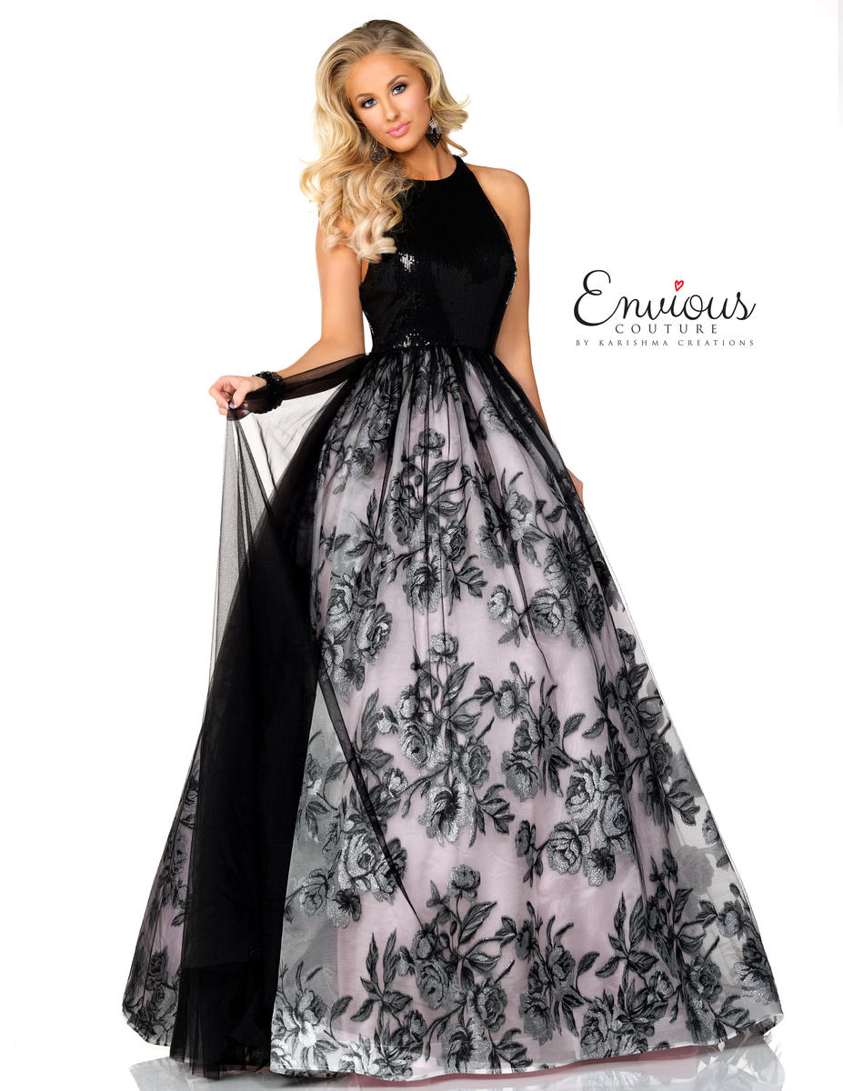 Envious Couture Prom by Karishma E1045