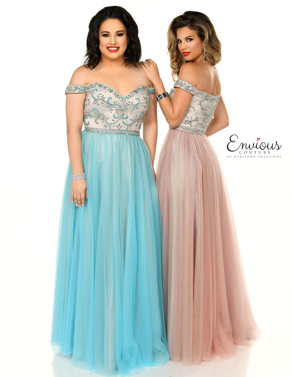 Envious Couture Prom by Karishma E1051