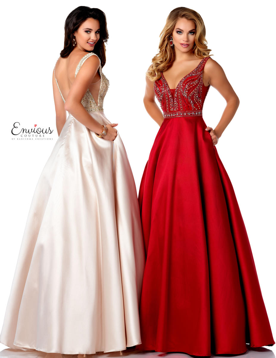 Envious Couture Prom by Karishma E1263