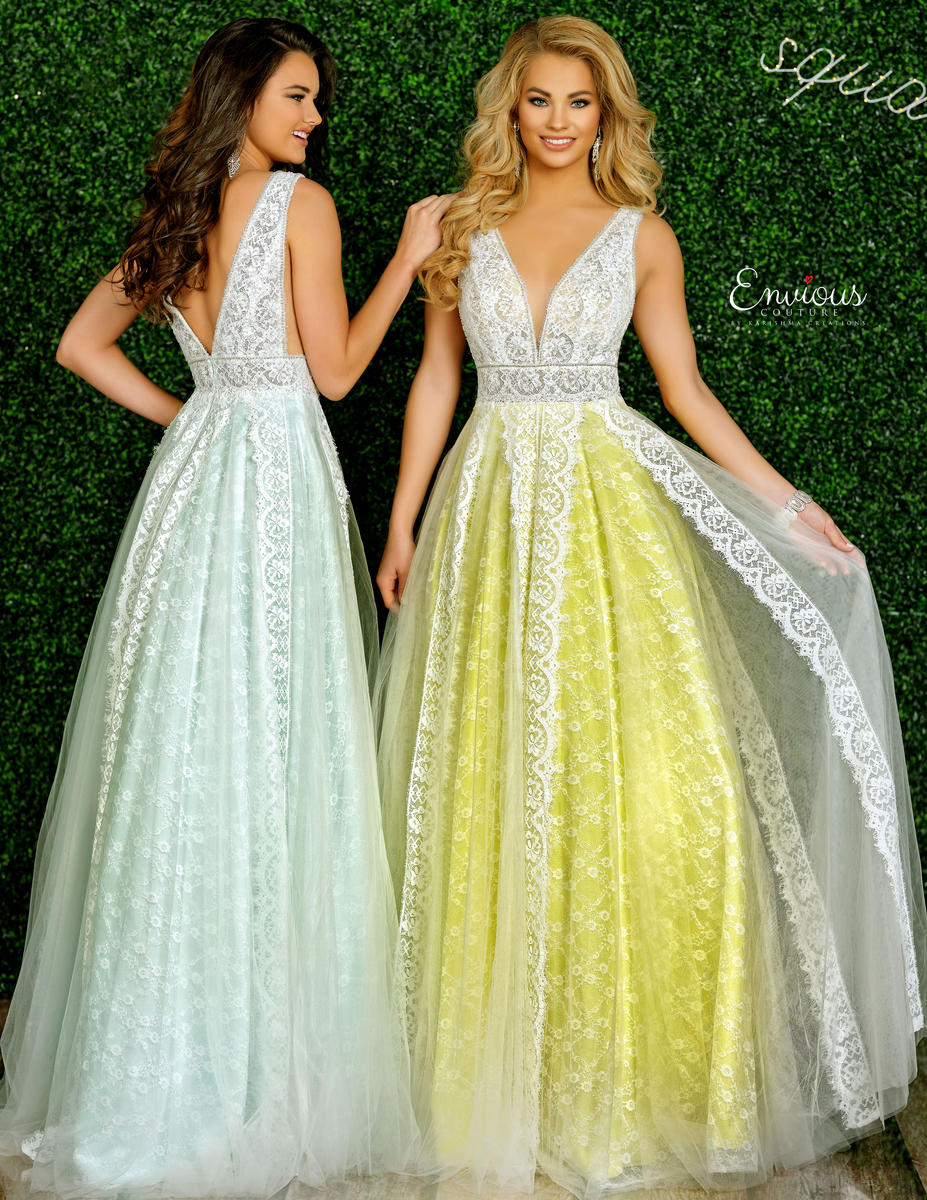 Envious Couture Prom by Karishma E1403