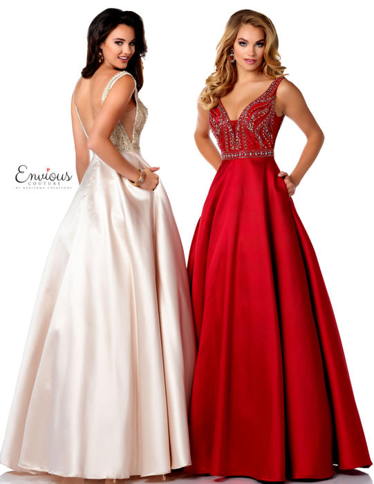 Envious Couture Prom by Karishma E1263