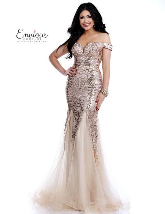 Envious Couture Prom by Karishma E1702