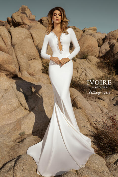 Ivoire by Kitty Chen Couture V2114