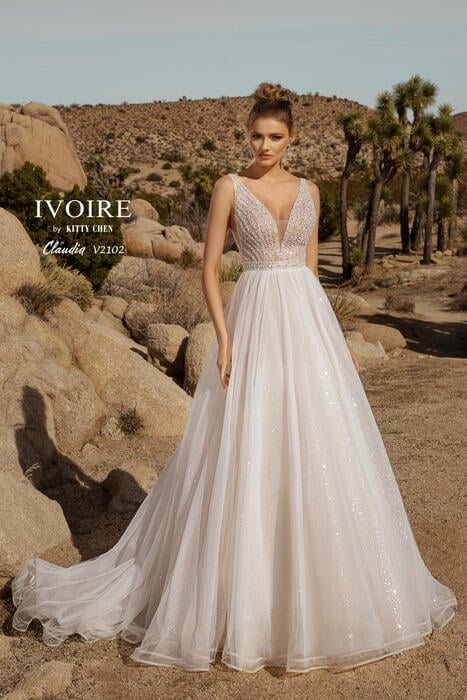 Ivoire by Kitty Chen Couture V2102