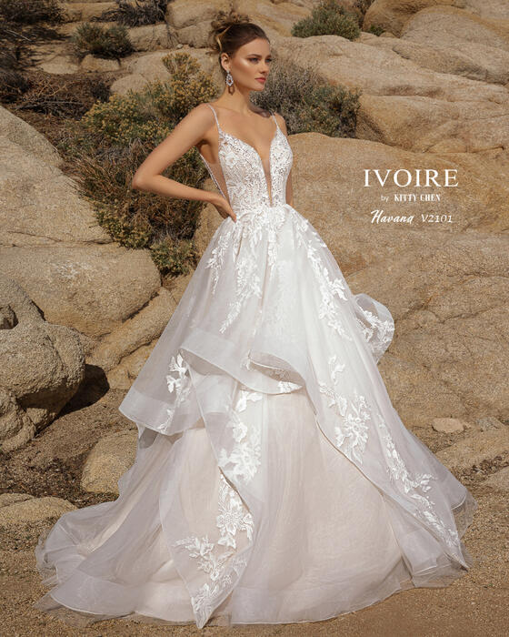 Ivoire by Kitty Chen Couture V2101