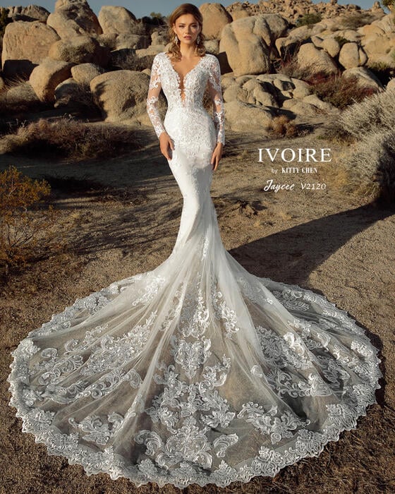 Ivoire by Kitty Chen Couture V2120