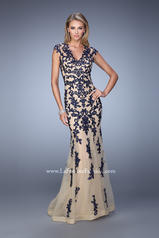 21283 Navy/Nude front