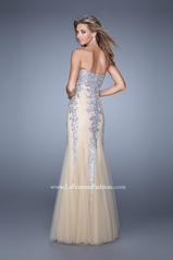 21358 Silver/Nude back