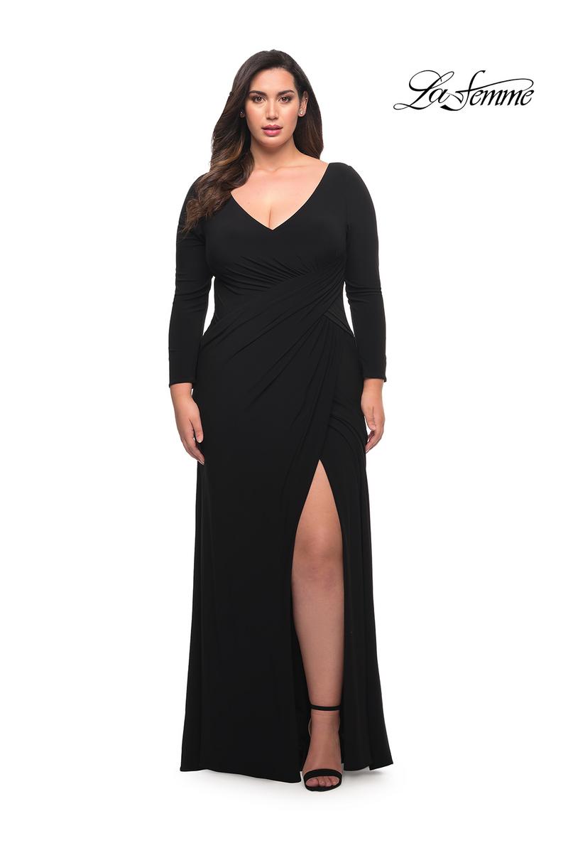2021 La Femme Plus Size Dresses | Alexandra's too La Femme Curve 30071