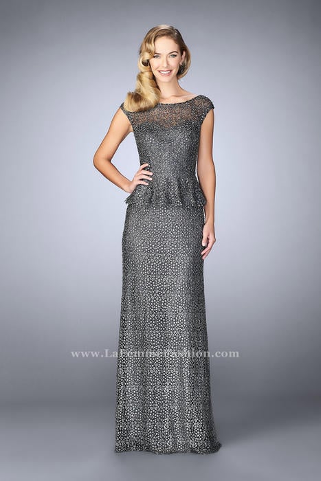 La Femme Evening Dress 24896